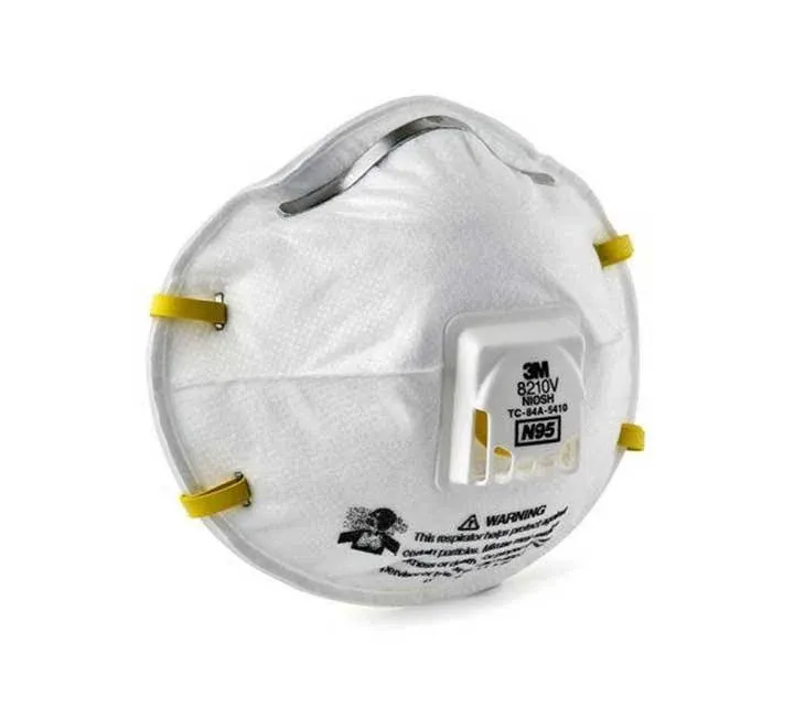 RESPIRADOR N95 8210V CON VALVULA DE EXHALACION COOL FLOW