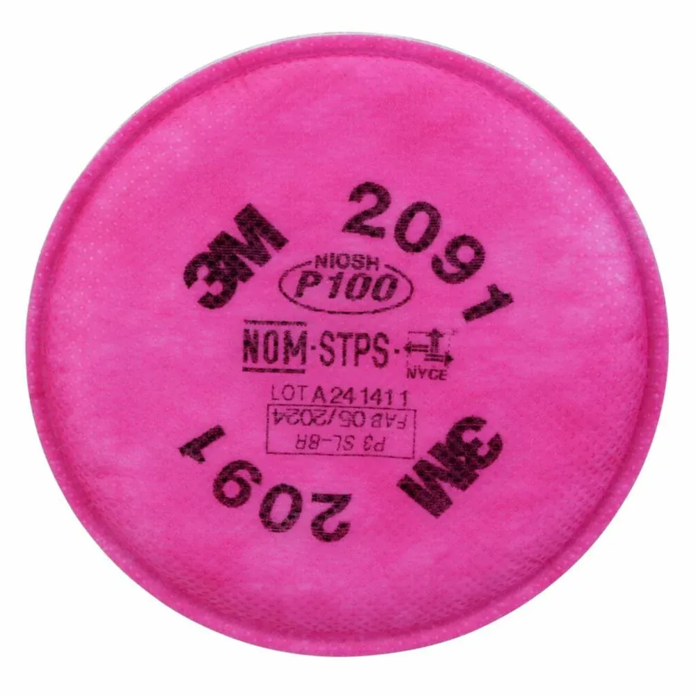 FILTRO PARA PARTICULAS 3M™P100, 2091/07000