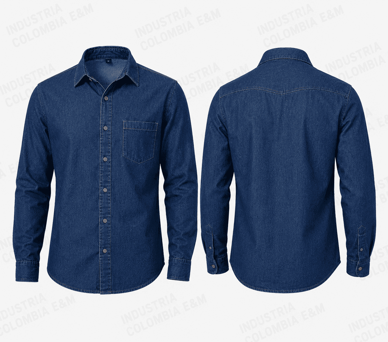 CAMISA JEANS INDUSTRIAL