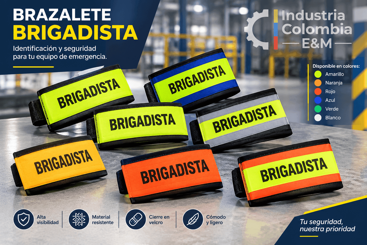BRAZALETE BRIGADISTA